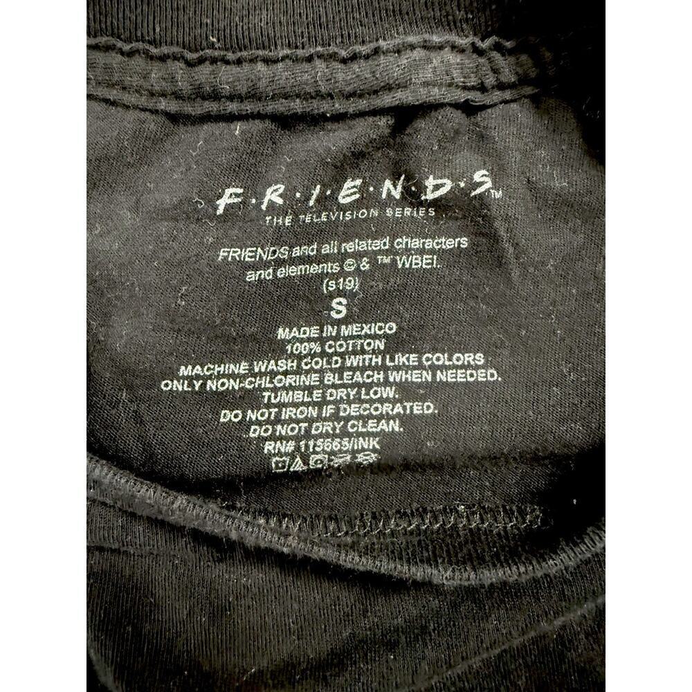 Friends TV Show Central Perk T-Shirt Adult Medium Short Sleeve Black Unisex - Picture 6 of 6